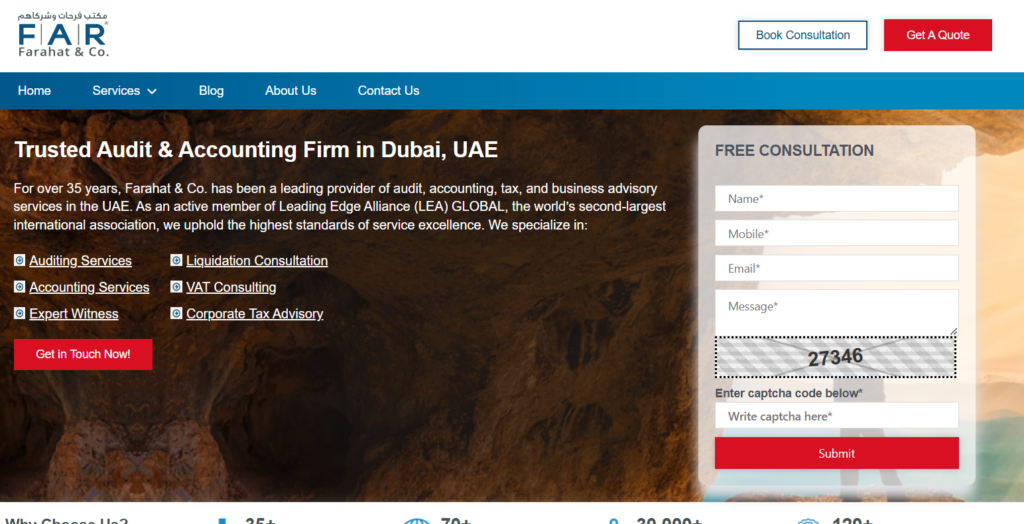 Farahat & co Farahat & co Accounting firm in UAE