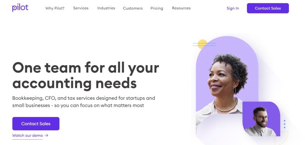 Pilot: Bookkeeping & Accounting Services for Startups & Small Businesses